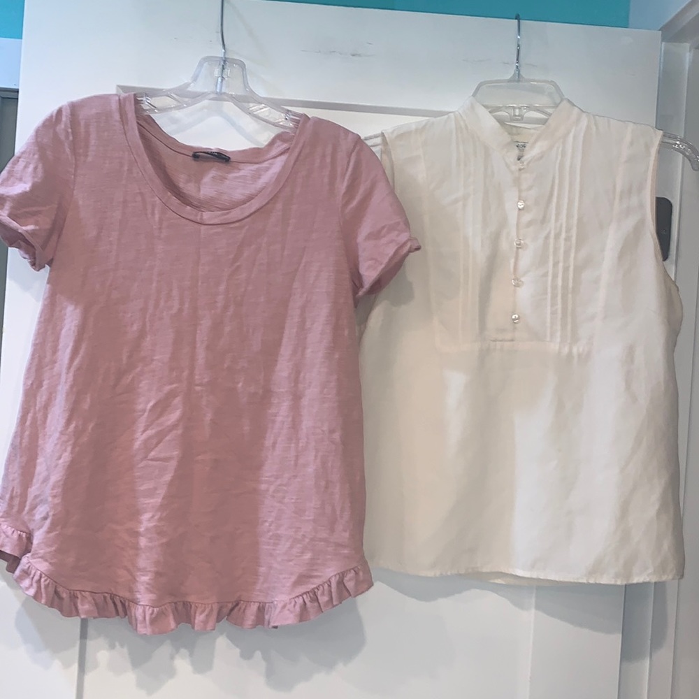 2 Med. Tops: Anna & Frank, Shein